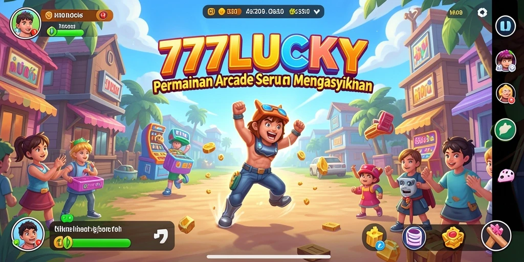 Screenshot menampilkan gameplay seru 777LUCKY dengan tantangan menarik.