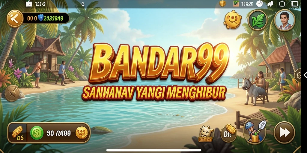 Tampilan gameplay <strong>BANDAR99</strong> yang cerah dan menghibur, cocok untuk semua usia.