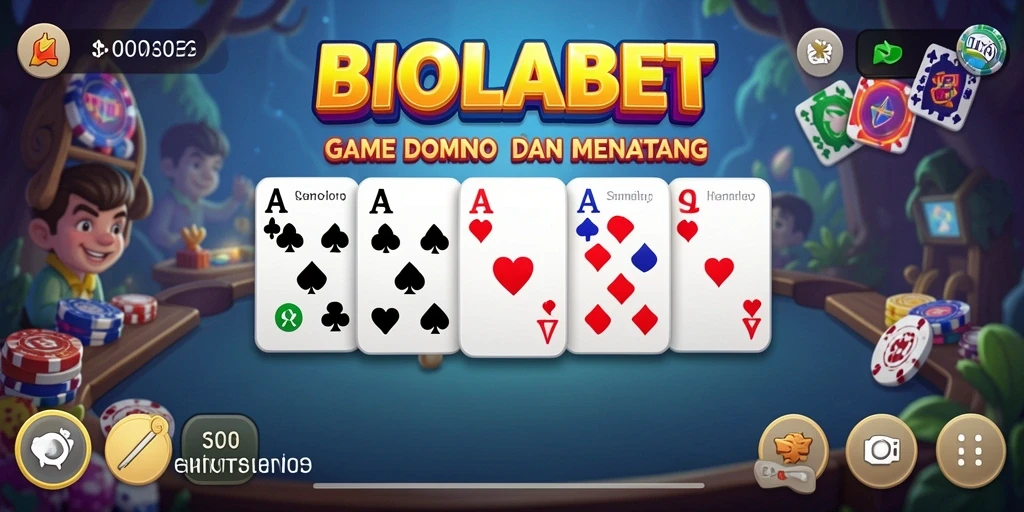 Tampilan gameplay seru dan interaktif di BIOLABET.