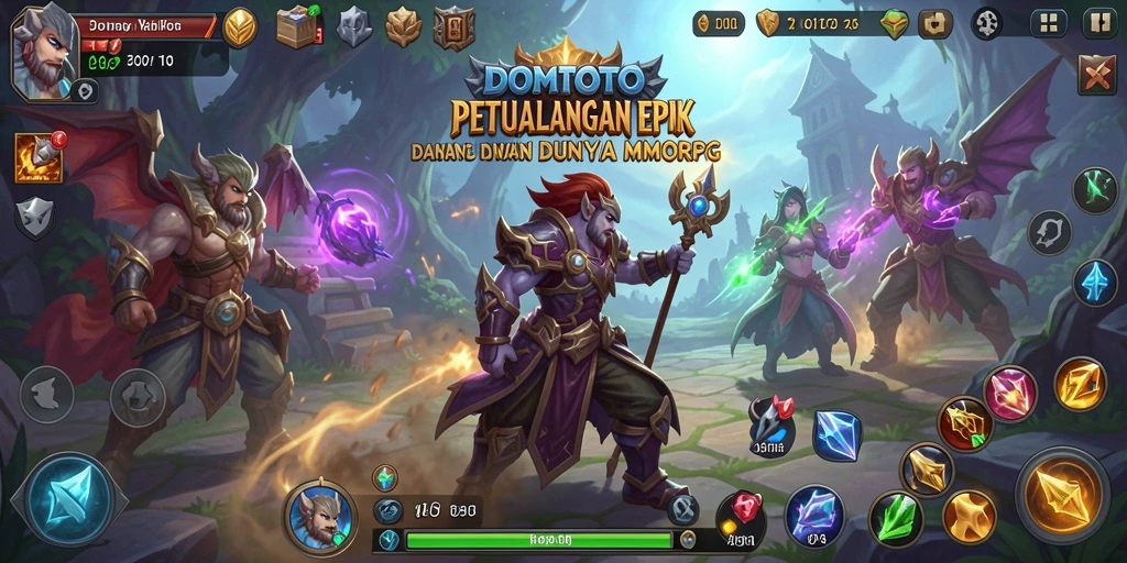 Tampilan menarik dari gameplay DOMTOTO yang penuh aksi dan petualangan.