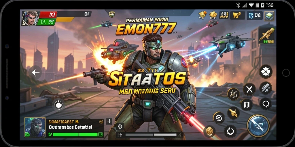 Tampilan gameplay EMON777 yang mendebarkan dan menantang.