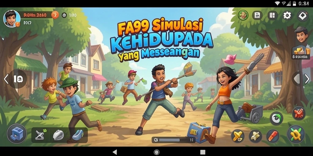 Tampilan gameplay FA99 yang menarik dan interaktif.
