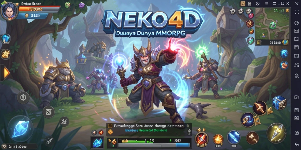 Gameplay NEKO4D yang seru dan interaktif.