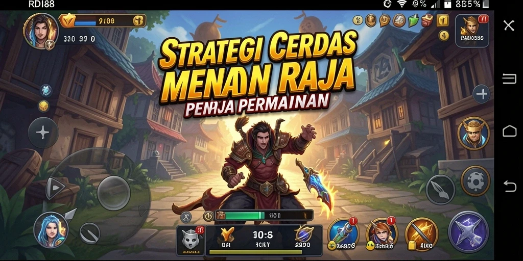 Tampilan gameplay RDI88 yang intens dan strategis.