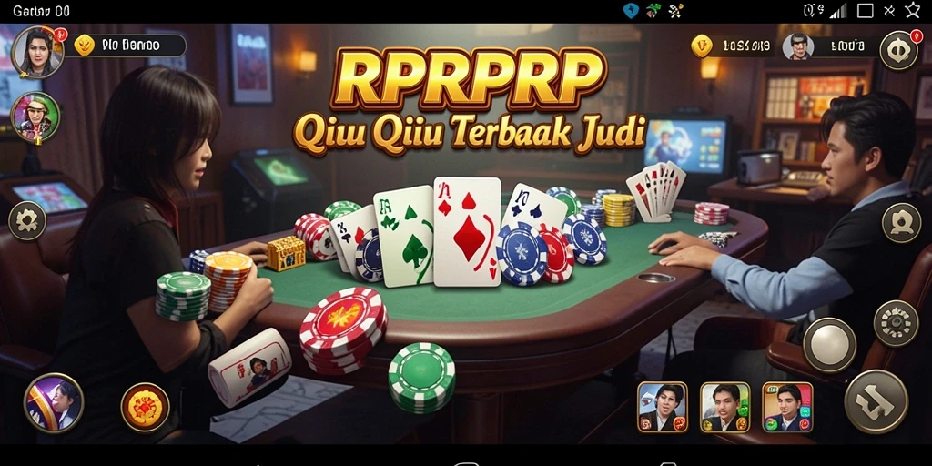 Screenshot gameplay RPRPRP yang menunjukkan aksi QiuQiu seru.