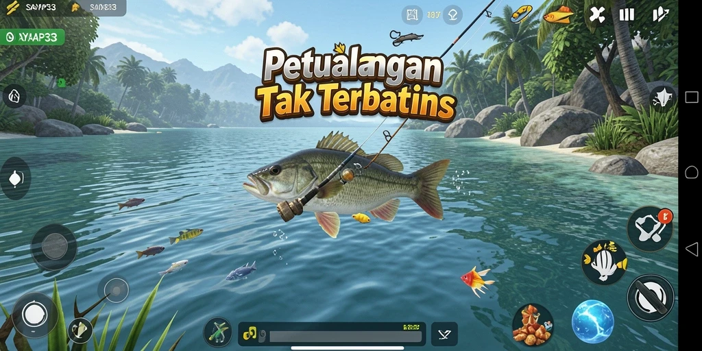 Tangkapan ikan yang menakjubkan dalam SAYAP33.