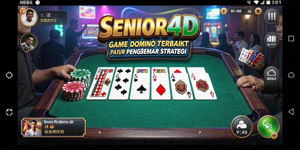 Tampilan gameplay menarik dan seru dari SENIOR4D.