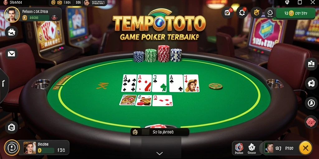 Tampilan utama gameplay TEMPOTOTO yang menarik dan seru.