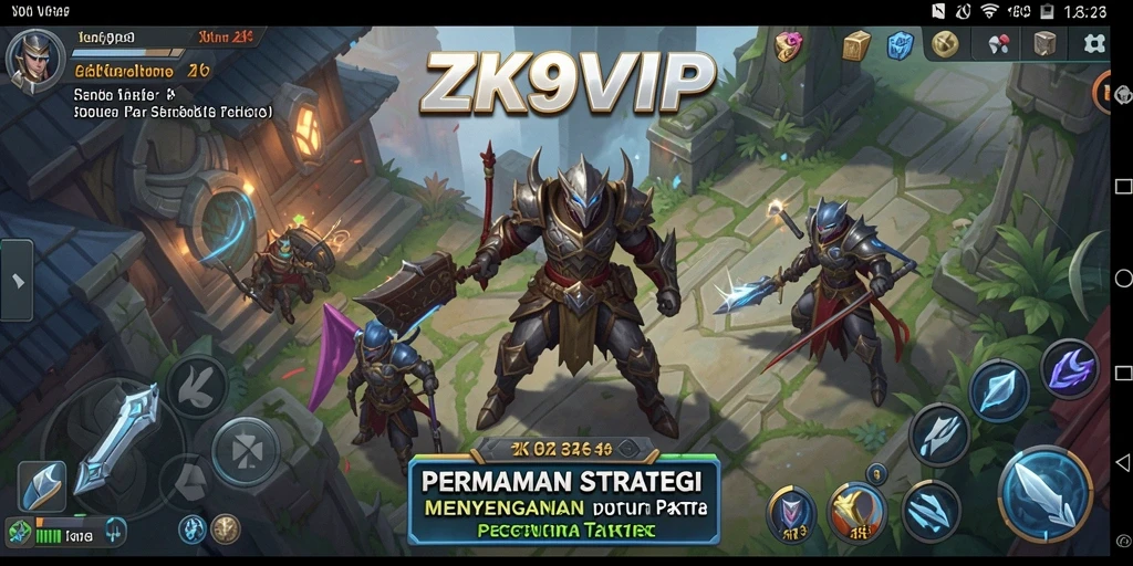 Tampilan gameplay menarik dari ZK9VIP dengan strategi yang mendebarkan.
